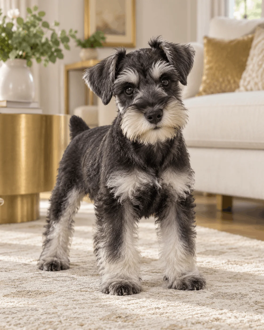 Miniature Schnauzer puppy